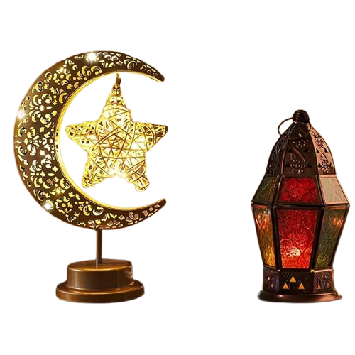 Moon Lamp, Ramadan Decorations for Home